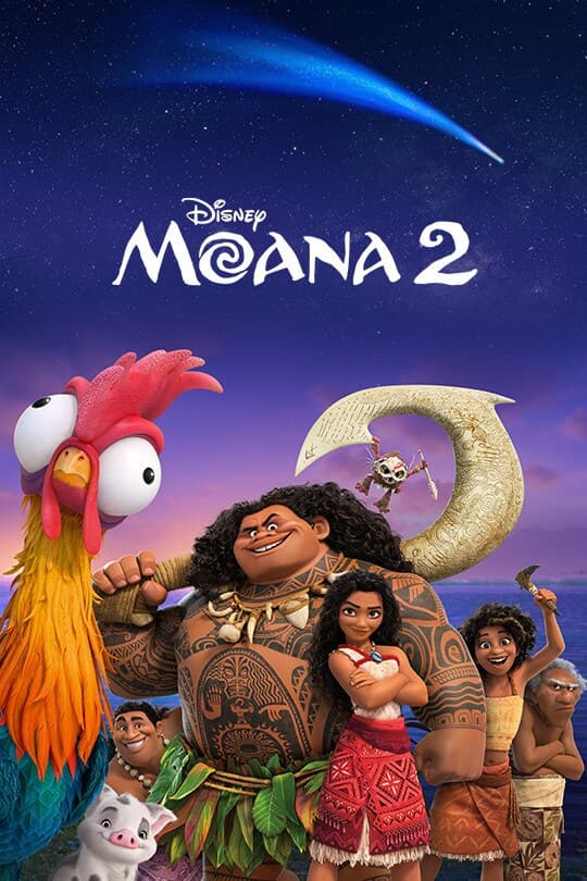 Moana 2 poster