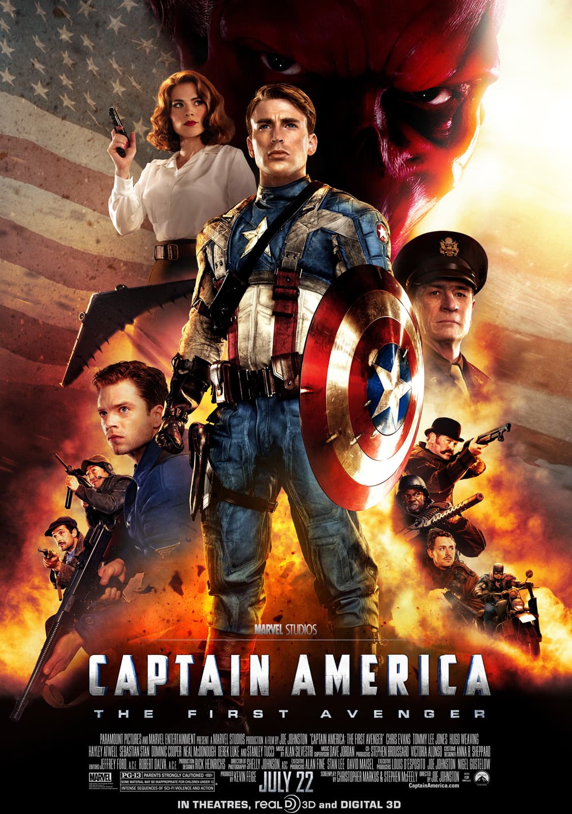 Captain America: The First Avenger poster
