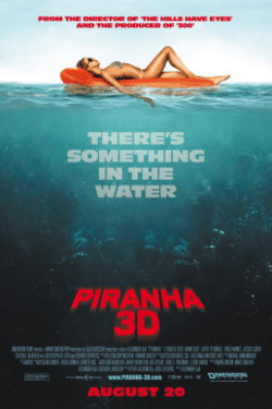 Piranha 3D poster